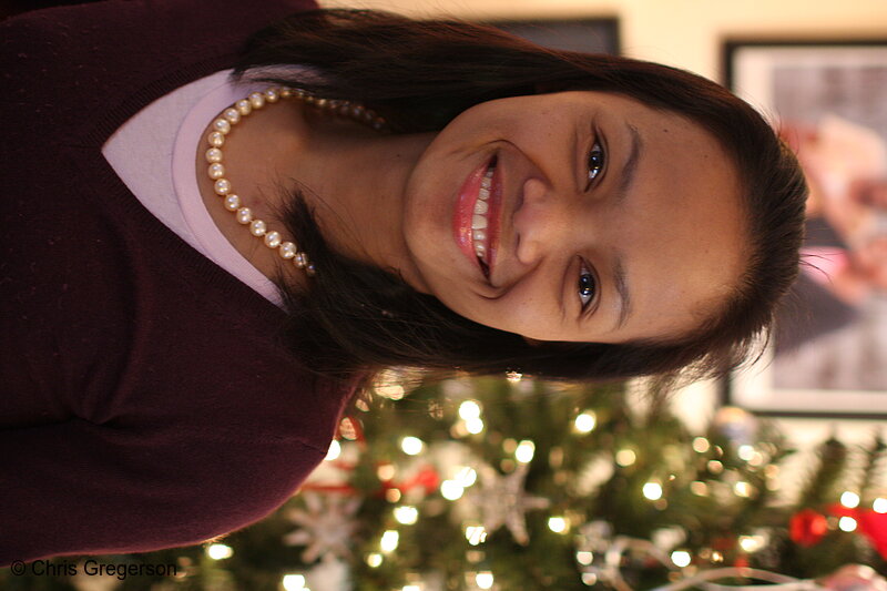 Photo of Arlene at Christmas, 2008(7791)