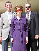 Family Leaving for Funeral