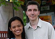 Filipina / American Couple, Ilocos Norte, The Philippines