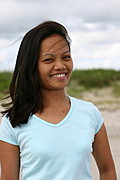 Young Woman at the Beach