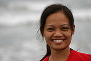 Portrait, Young Woman at the Beach