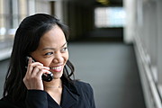 Young Woman on Cell Phone
