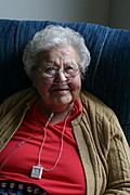 Retired Woman at Home