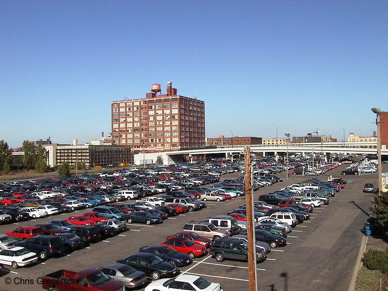 Photo of Parking Lot and the Old Ford Plant(1028)