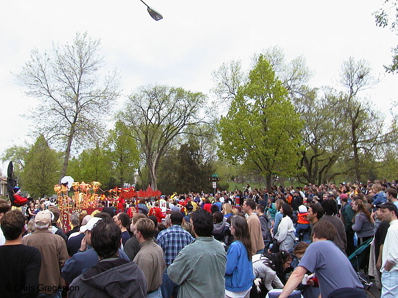 Photo of May Day Parade Crowd(1597)