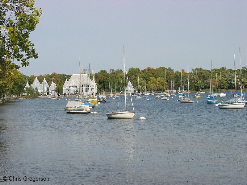 Photo of Lake Harriet Sailboats and Bandshell(1693)