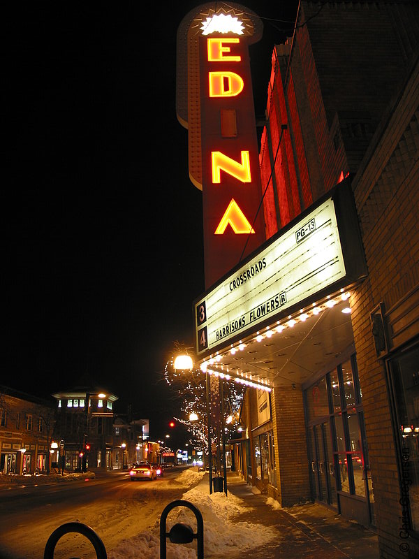 Photo of Edina Theater at Night(1841)