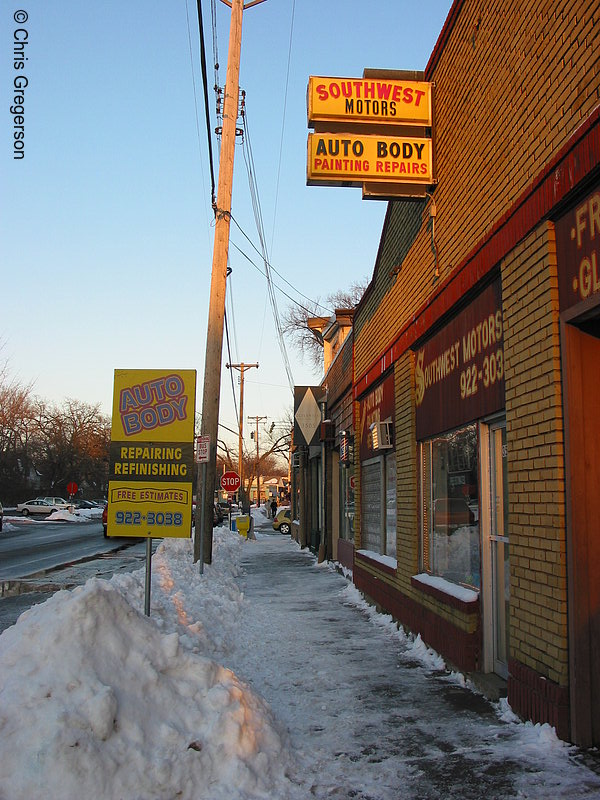 Photo of 44th Street in Winter(1843)