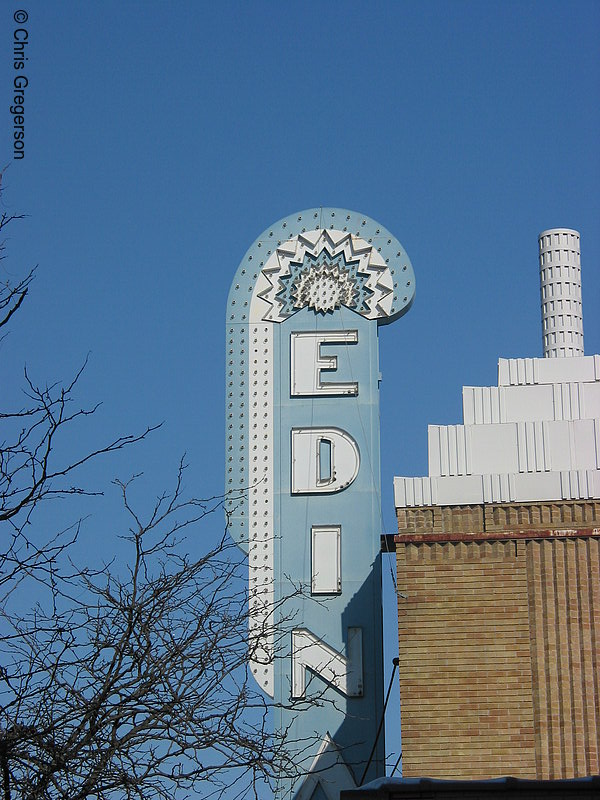 Photo of Edina Theater Marquee(1860)