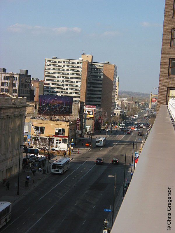 Photo of Hennepin Avenue from Overhead(1878)