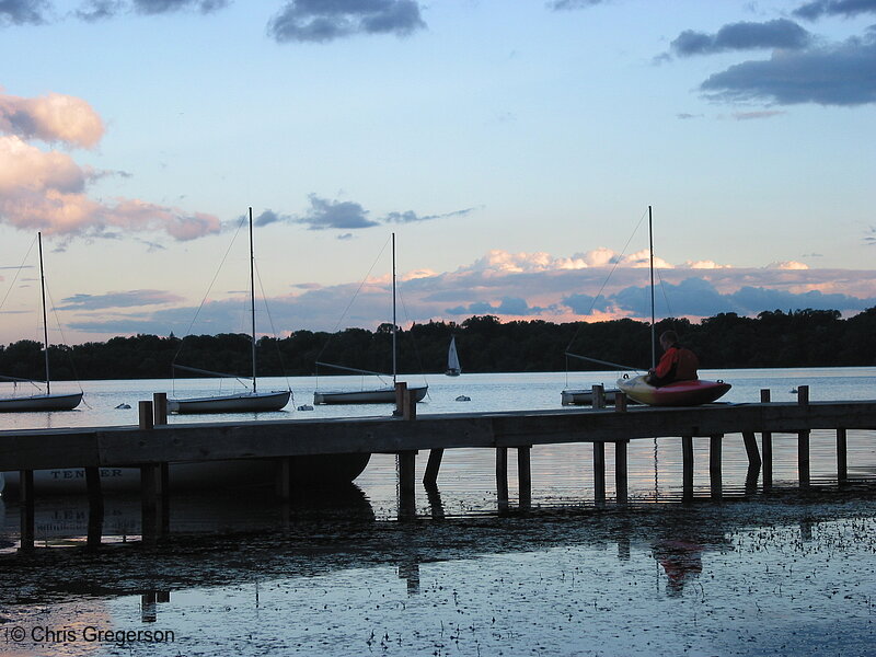 Photo of Lake Harriet Dock and Kayak(2084)