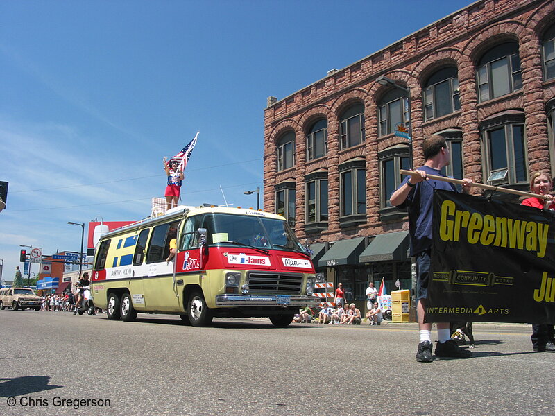 Photo of Miss Richfield in the Art Car Parade(2137)