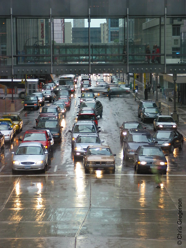 Photo of Skyway and Traffic on 7th Street(2180)