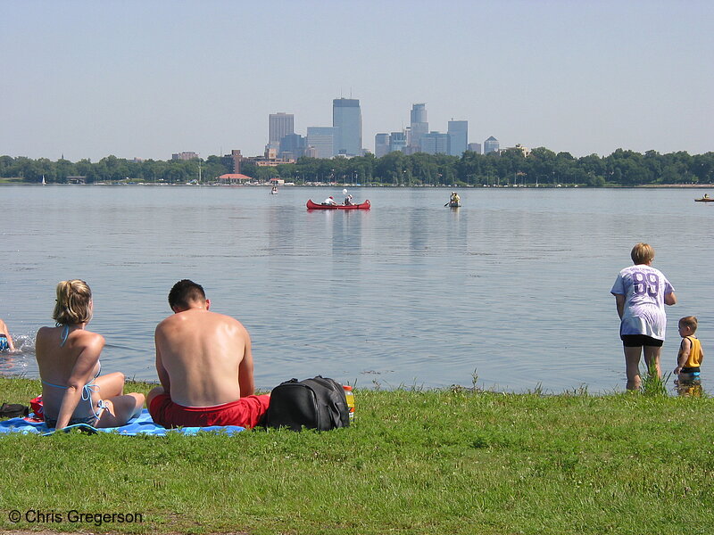 Photo of Lake Calhoun and Skyline (2194)