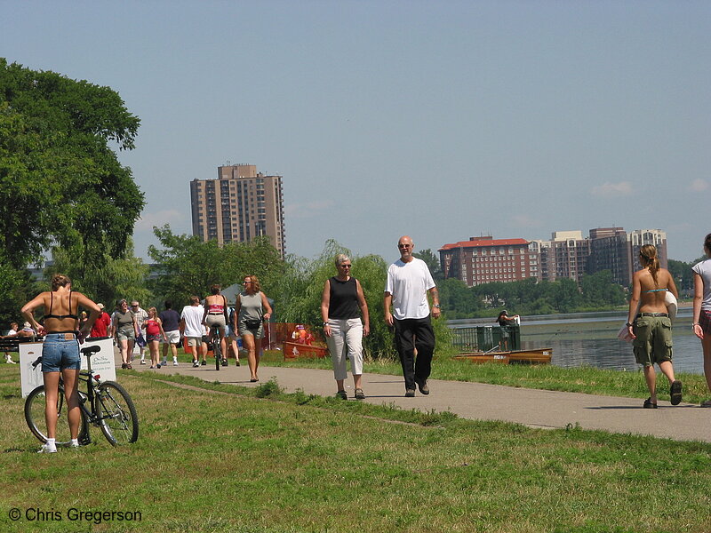 Photo of Lake Calhoun During the Aquatennial(2202)