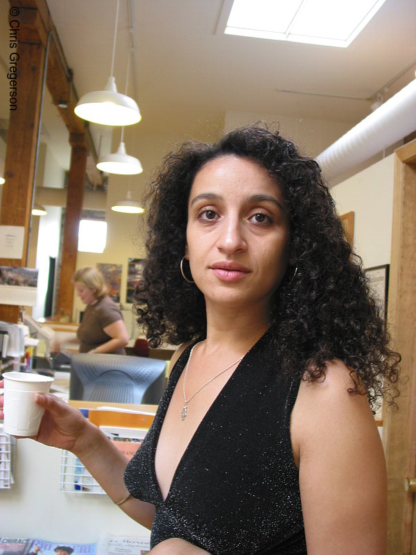 Photo of Malika at the Alliance Française(2273)