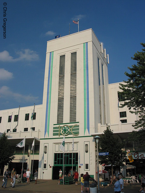 Photo of 4-H Building at the State Fair(2291)