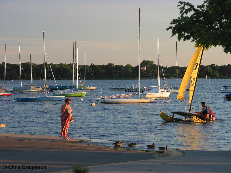 Photo of Shore of Lake Calhoun(2327)