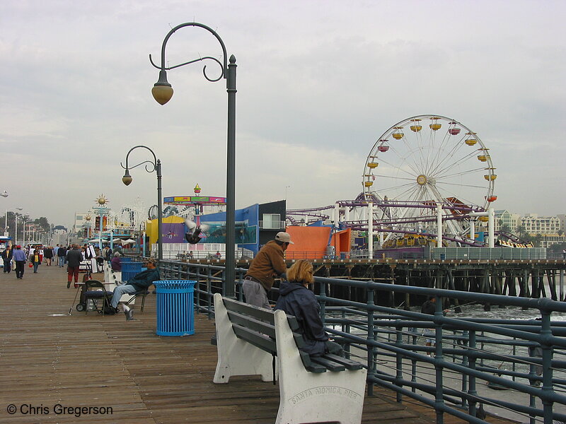 Photo of Santa Monica Pier and Pacific Park(2623)