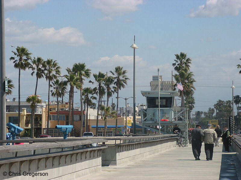 Photo of Venice Pier and Lifeguard Station(2766)