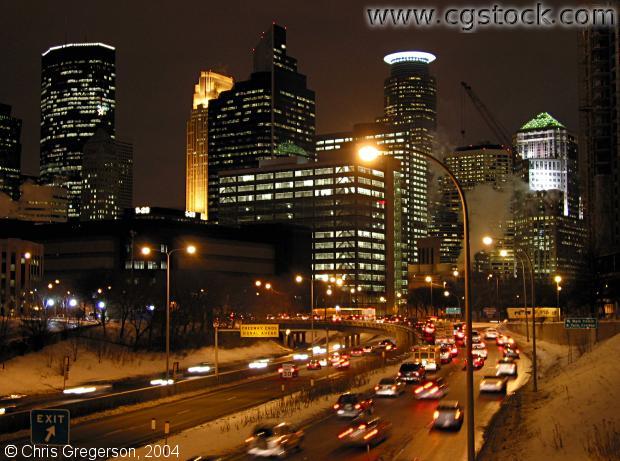 Photo of 35W Exit to Downtown Minneapolis(2918)