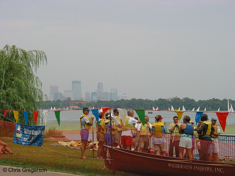 Photo of Canoe Lesson at Lake Calhoun(2978)