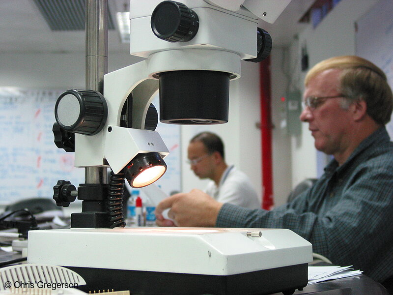 Photo of Microscope in Conference Room (3238)