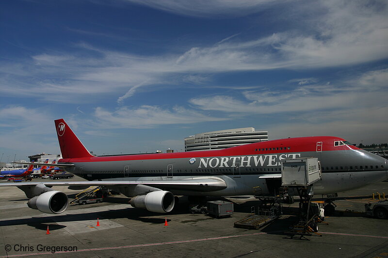 Northwest Airlines 747-400(3343)