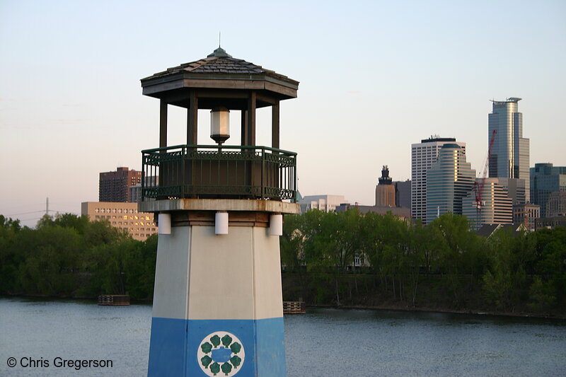 Photo of Mississippi River Lighthouse, Boom Island(4487)