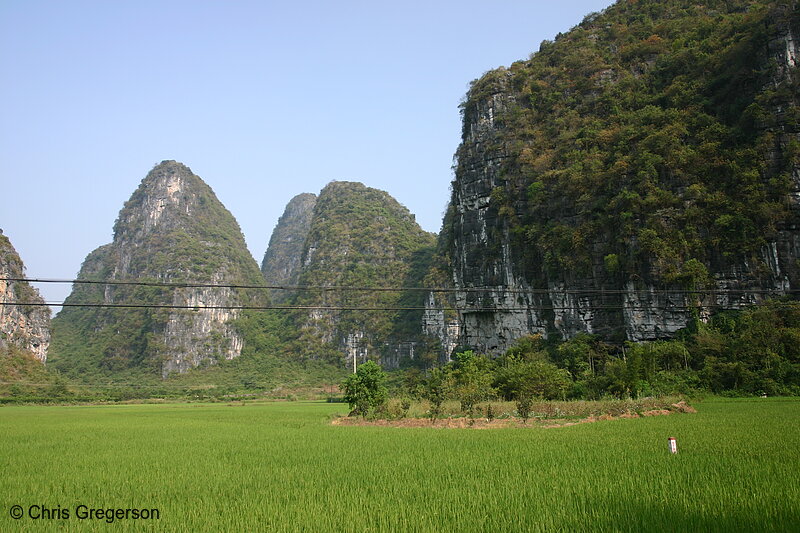 Photo of Scenic Karst Mountains, Yangshuo, China(4620)