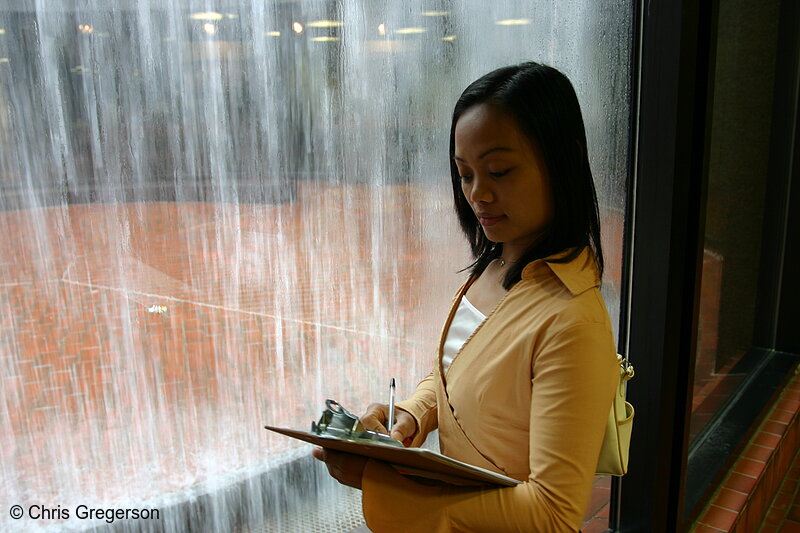 Photo of Professional Female in Office Building (Asian)(4636)