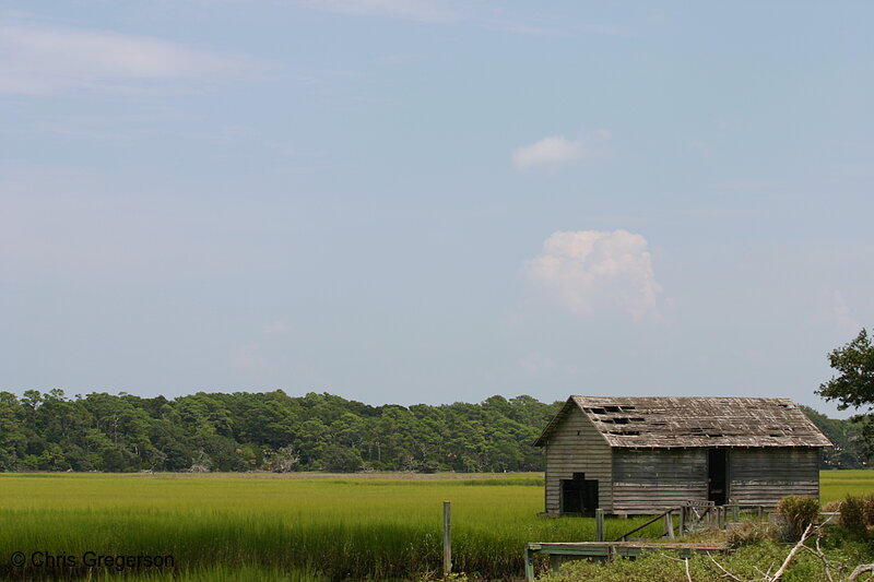 Photo of Abandoned Boathouse, Bald Head Island(4667)