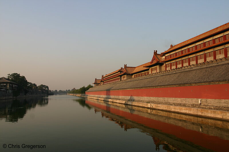 Photo of Moat on the West of the Forbidden City, Beijing(5180)