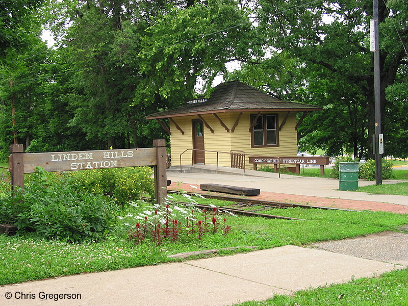 Photo of Linden Hills Station, Como-Harriet Streetcar Line(5243)