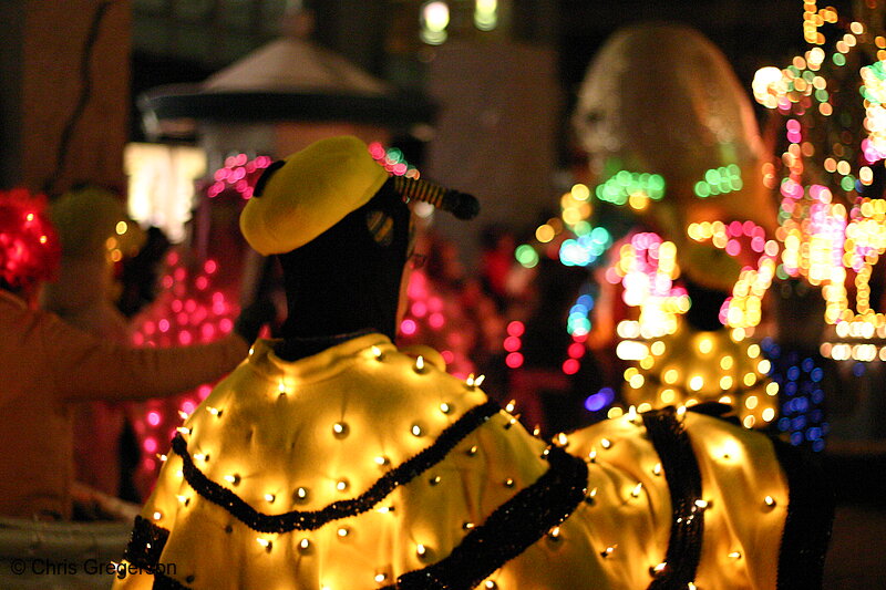 Photo of Character in the Minneapolis Holidazzle Parade in a Lighted Costume(5663)