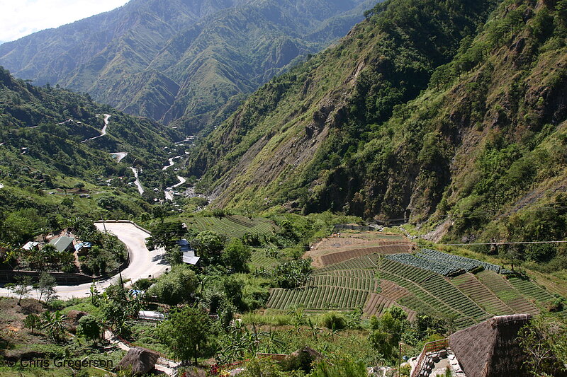 Photo of Valley Seen at the Upper End Observation Deck of Kennon Road(5725)