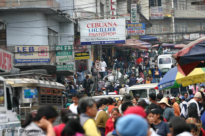 Photo of The Bustling Street of Kayang in Baguio City, Philippines(5735)