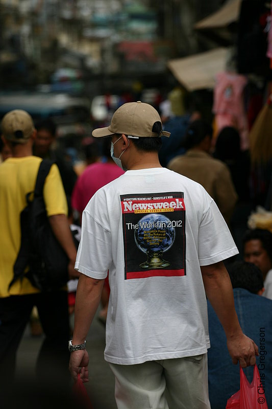 Photo of A Man Wearing a Surgical Mask in the Baguio City Public Market(5768)