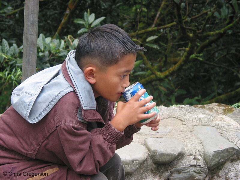 Photo of Chris in Baguio Public Market(5784)
