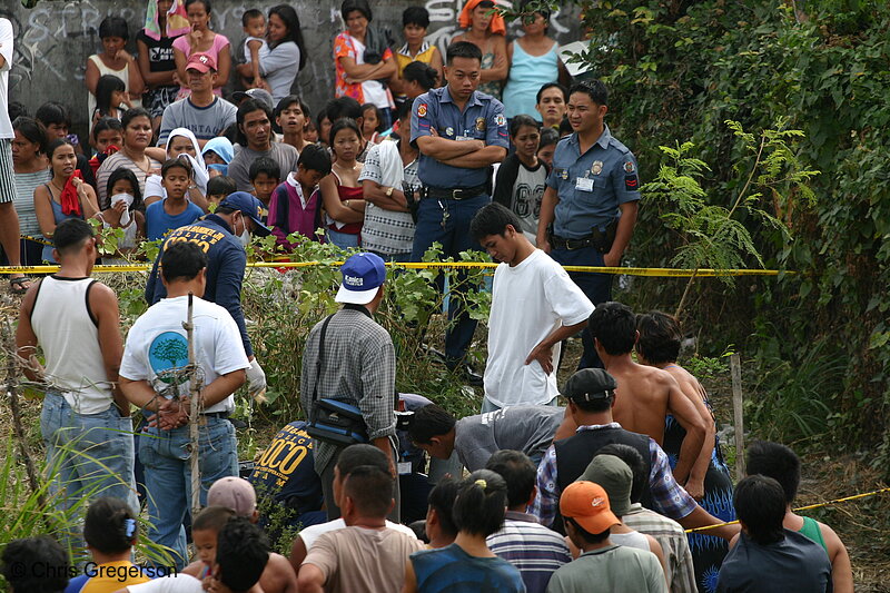 Photo of Crime Scene Where Dead Body of a Young Filipino Boy was Disovered(5825)