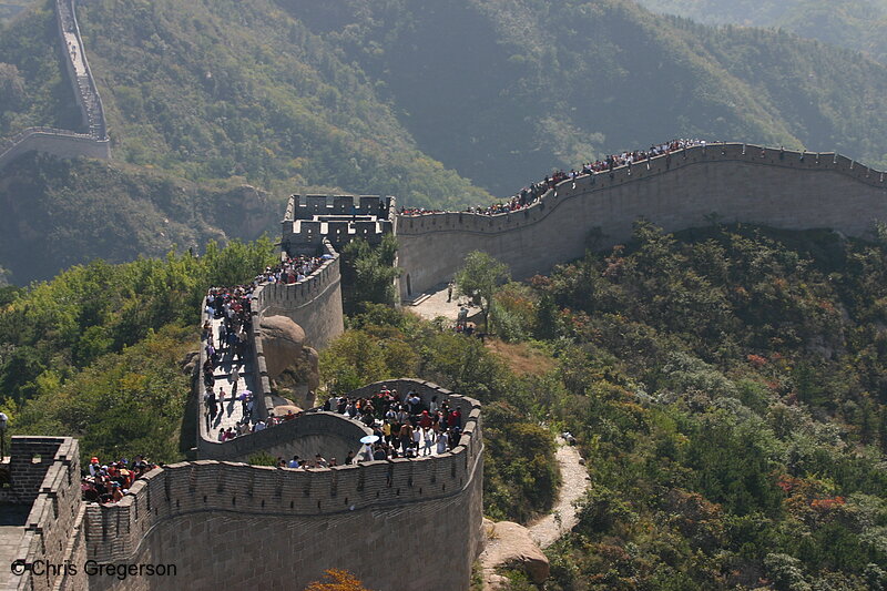 Photo of The Great Wall of China Near Badaling(5868)