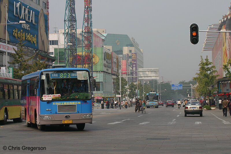 Photo of Wangfujing, east of Tiananmen Square and Forbidden City, Beijing(6055)