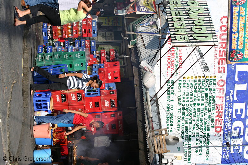 Photo of Busy Sidestreet Shop in Bacoor, Cavite(6110)