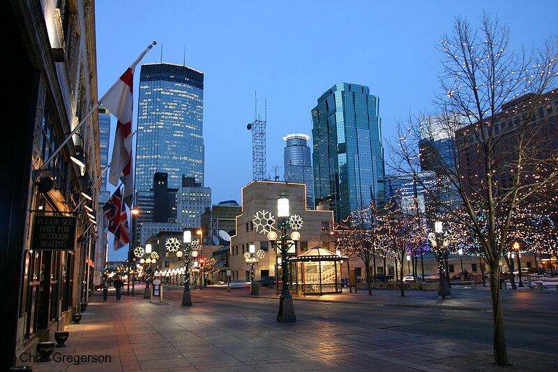 Photo of Nicollet Mall at Night(6185)