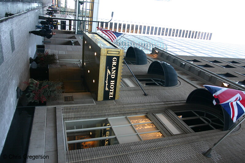 Photo of Entrance to the Grand Hotel in Minneapolis(6189)