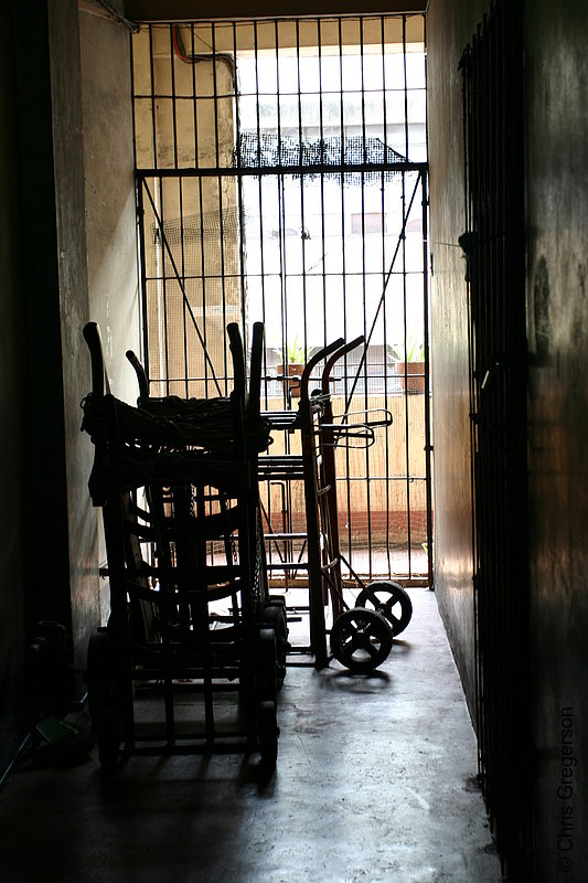 Photo of Hand Trucks Parked in a Warehouse, Manila, Philippines(6295)