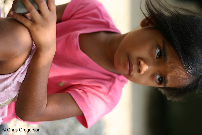 Photo of Pre-School Girl in the Philippines(6335)