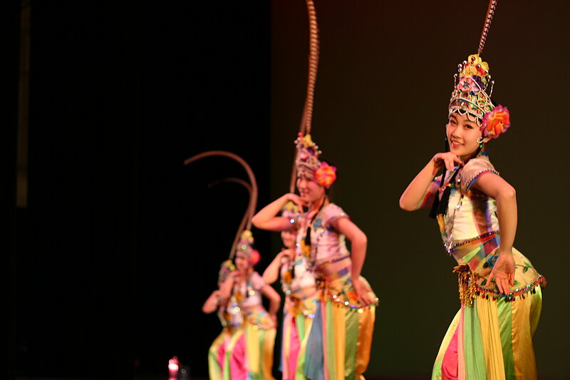 Photo of Chinese Sichuan Dance by RDFZ Students in St. Paul, Minnesota(6352)