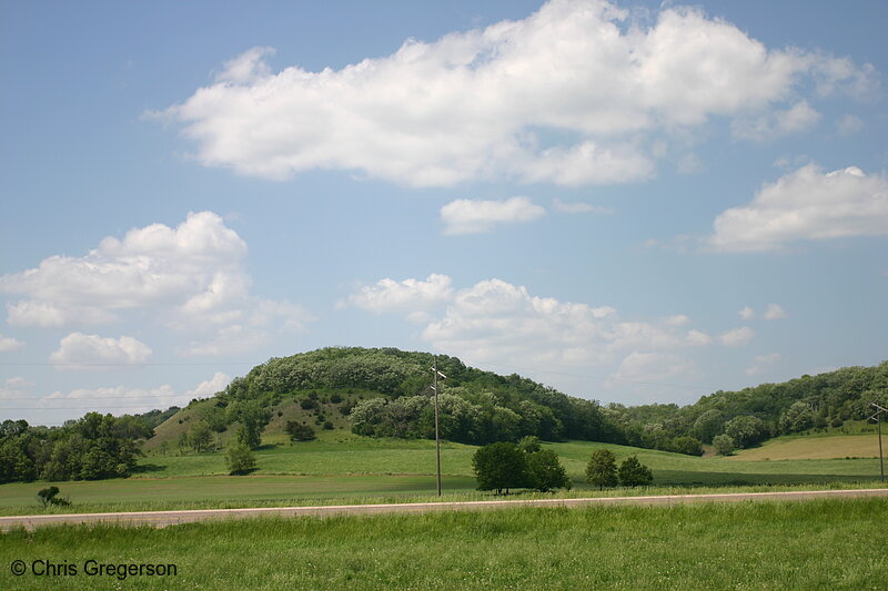 Photo of Rolling Bluffs in Rural Minnesota(6612)