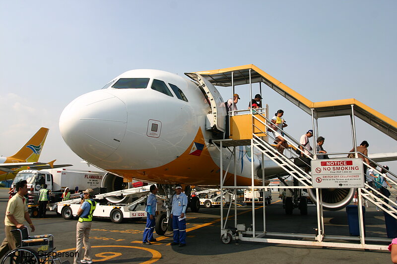 Photo of Cebu Pacific Flight Arriving in Manila, the Philippines(6892)